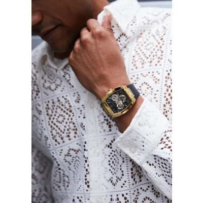 Obrázek Guess MENS Trend Hodinky se stopkami, Muži, Velikost: One Size, Black