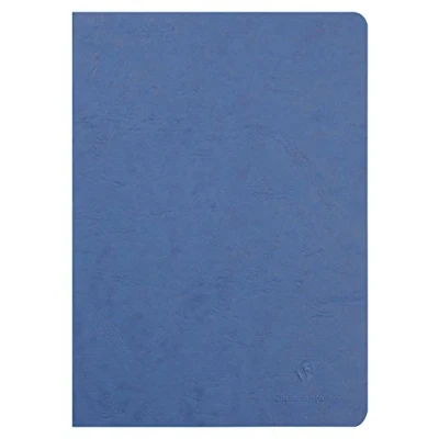 Obrázek Clairefontaine 733064C sešit (DIN A4, 21 x 29,7 cm, vázaný Age Bag linkovaný s okrajem, 48 listů) 1 kus modrý
