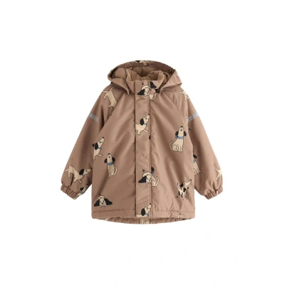 Obrázek Lindex Padded Vodotěsná bunda pro děti, Velikost: 98, Dark khaki