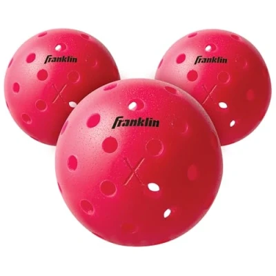 Obrázek Franklin Sports Pickleball X Performance 40 Outdoor Bälle, Balls Pink, Rose