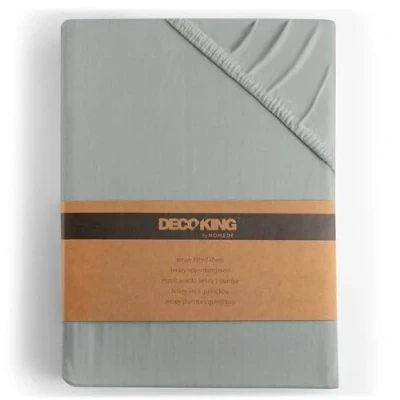 Obrázek napínací prostěradlo od DecoKing, 100% bavlna, žerzejové na pružinovou postel, White Amber Collection
