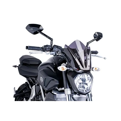 Obrázek Puig 7015F čelní sklo obložení kokpitu pro Yamaha MT 07 2014, tmavě tónované, střední