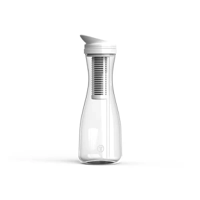 Obrázek Tappwater PitcherPro Glaskaraffe mit Deckel 1,45L Filterkanne für Trinkwasser, filter Kalk und über 80 Verunreinigungen. Wasserfilterkanne, Glas Sofortfiltration.