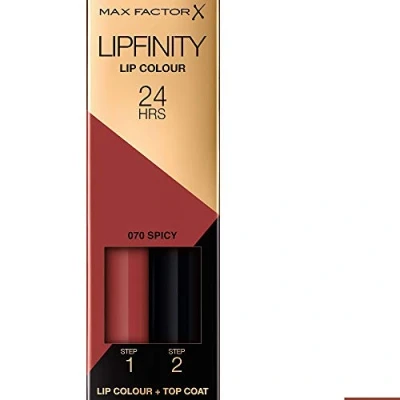 Obrázek Rtěnka Lipfinity od Max Factor, 1 balení (2x 2 ml)