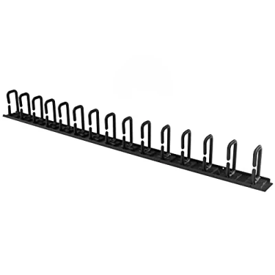 Obrázek StarTech.com Vertikales Server Rack Kabelmanagement 20U Ringe für Kabelführungsblende Kabelführungssystem Netzwerk (CMVER20UD)