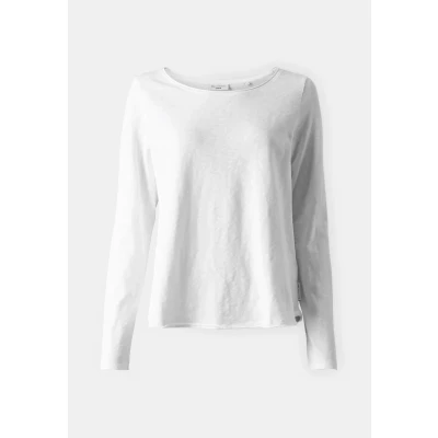 Obrázek Marc O&#039;Polo Denim Longsleeve Crewneck Top s dlouhým rukávem, Ženy, Velikost: XS, Scandinavian white