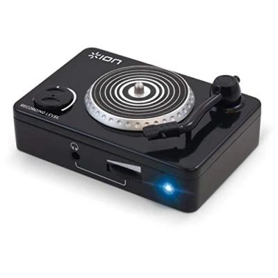 Obrázek Ion Audio Vinyl Forever gramofon na počítač adaptér (USB) černý
