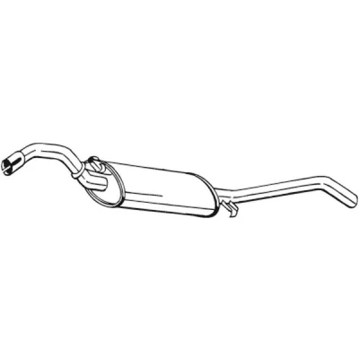 Obrázek Bosal 279 385 Endschalldämpfer