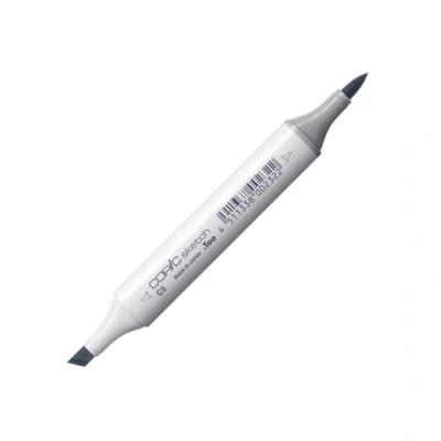 Obrázek COPIC Sketch Marker typ C 5, cool gray č. profesionální popisovač štětců, na bázi alkoholu, se super bush špičkou a středním hroadem