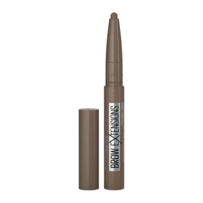 Obrázek Maybelline Tužka na obočí New York pro plné, definované a neodolatelný oční make up, Extensions, 04 středně hnědá (hnědá), 1 kus