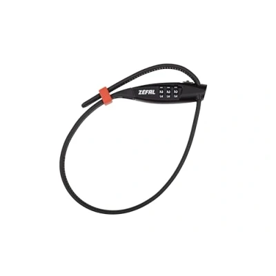 Obrázek LUCCHETTO ZEFAL CAVO K TRAZ ZIP3 NERO 450 mm
