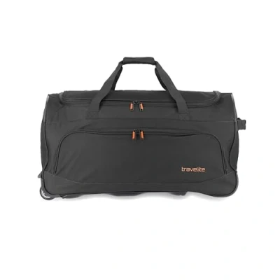 Obrázek Travelite Basics Fresh Cestovní taška s kolečky, 71 cm, černá, kolečky