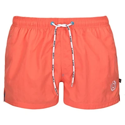 Obrázek bugatti® krátké pánské plavecké šortky v modré, zelené, námořnické červené, černé nebo tyrkysové, Oranžová