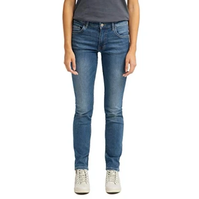 Obrázek MUSTANG Dámské Rebecca Jeans, Modrá (Medium Bleach 312)