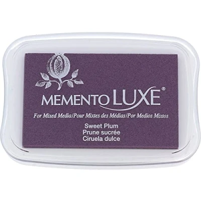 Obrázek Tsukineko Memento Luxe razítkovací polštář, smíšená média, Sweet Plum