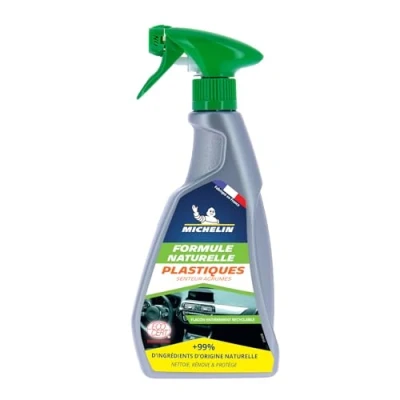 Obrázek MICHELIN 009167 Kunststoffreiniger für Autos, natürliche Formel, Zitrusduft, 500 ml, Grün