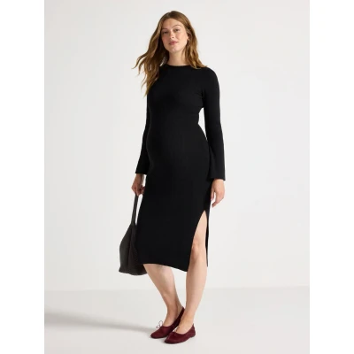 Obrázek Lindex MOM Maternity Pletené šaty, Ženy, Velikost: 44/46, Black