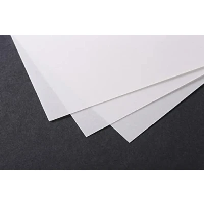 Obrázek Clairefontaine 975141C Ries Transparentpapier (DIN A4, 21 x 29,7 cm, 10 Blatt, 400 g, ideal für technische Zeichnen) transparent