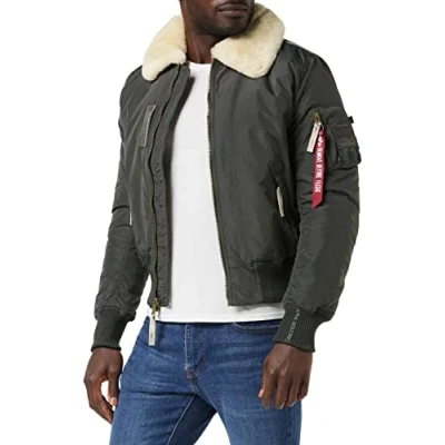 Obrázek Alpha Industries Injector Bomber bunda, Muži, Velikost: XL, Greyblack
