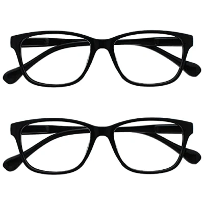 Obrázek UV Reader Černá snadno komfortní brýle na čtení 2balení Designer styl pánské Ženy s pouzdrem UVR2PK026, , černá,