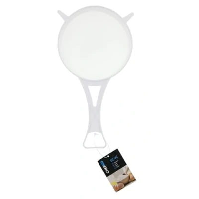 Obrázek Chef Aid Plastové sítko, nylonová síť, 15 cm, bílá