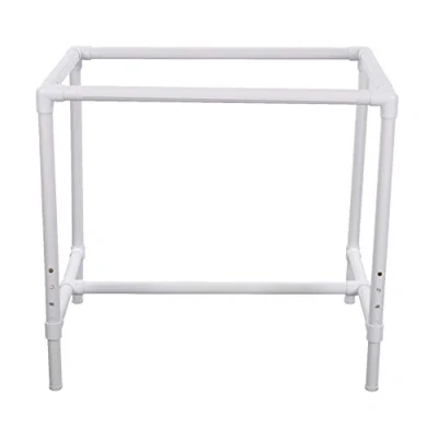Obrázek Dritz Quilter&#039;s Floor Frame Podlahový rám, PVC/plast, bílý, nastavitelný