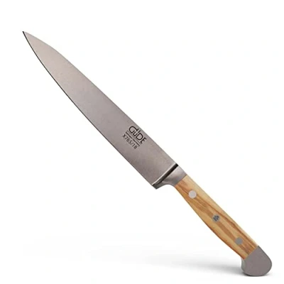 Obrázek GÜDE Filetovací nůž Solingen kovaný, 18 cm, olivové dřevo, ALPHA OLIVE, dvojitá korunka, ruční výroba Germany