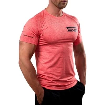 Obrázek Pánské fitness triko od Satire Gym funkční sportovní oblečení vhodné pro cvičení, trénink přiléhavý střih, m