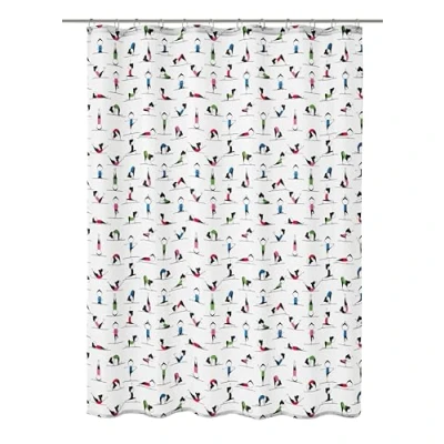 Obrázek Kleine Wolke Sprchový závěs Yogi, 180x200 cm, Multicolor