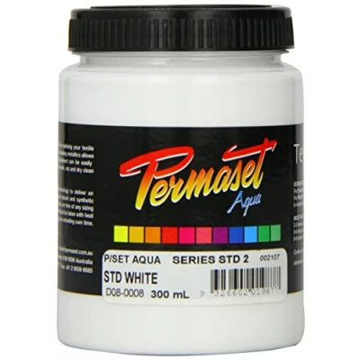 Obrázek Permaset Aqua Tinte für Leinwanddruck weiß 300ml