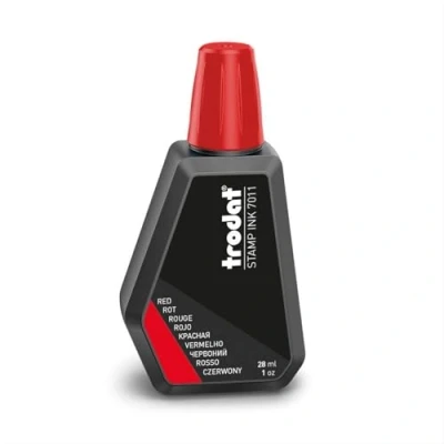 Obrázek Trodat Barva razítka 7011, 28 ml, červená