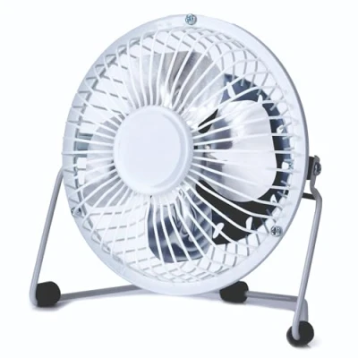 Obrázek Status SUSBWHWFAN1PKB4 Mini Schreibtischventilator, Metall, Weiß A