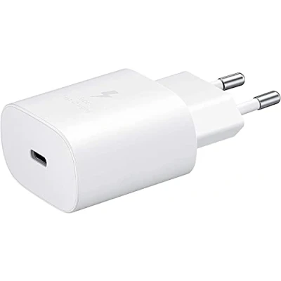 Obrázek Samsung USB C Rychlá Nabíječka 25W + Kabel EP TA800 Bílý