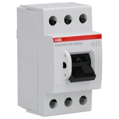 Obrázek ABB 2CCE160300R0131 E463/3KB vypínač E463/3 KB 63A 3S, 250 V