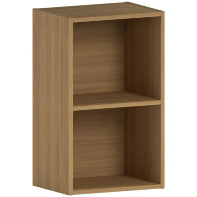 Obrázek Vida Designs Büro Bücherregale, Holz, Eiche, Standard, 2 Etagen