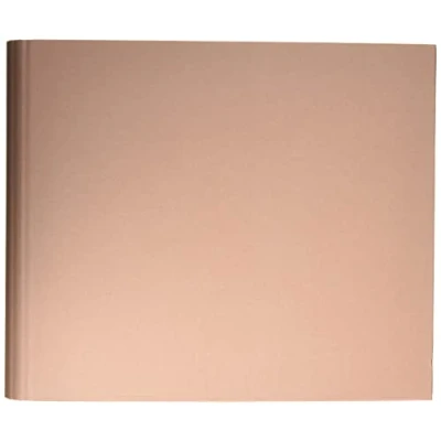 Obrázek Rössler Papier 13161150006 Fotoringbuch s mašlí, 230 x 210 mm, 2 kroužky, 50 stran, růžová, 1 kus