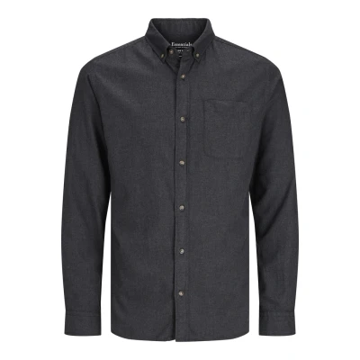 Obrázek Jack &amp; Jones Jjeclassic Melange LS SN Košile, Muži, Velikost: XL, Dark grey