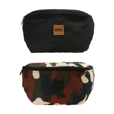 Obrázek Urban Classics CAMO HIP BAG 2 PACK Ledvinka, Muži, Velikost: One Size, Black/rusty