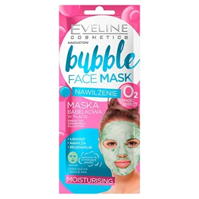 Obrázek Eveline Cosmetics Bubble Face Mask hydratační pěnová maska v hadříku