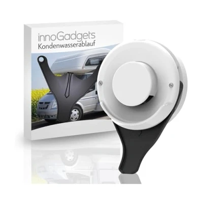 Obrázek innoGadgets Odtok kondenzované vody pro obytný vůz ochrana proti kondenzaci na víko komínu Komín karavan výfuk stříkání Gadgets Kompatibilní s: TRUMA
