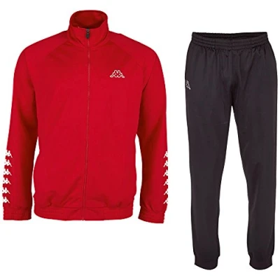 Obrázek Kappa Pánský 303307 Till Unisex tréninkový oblek, Racing Red, vel. M