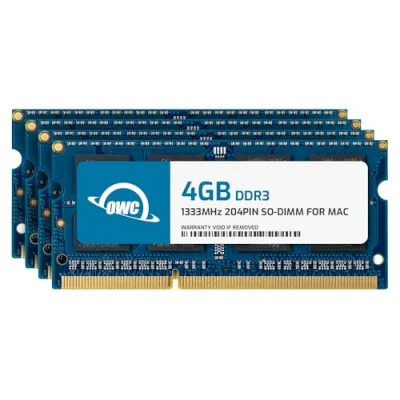 Obrázek OWC 16 GB Memory Upgrade Kit 4 x PC10600 DDR3 1333MHz SO DIMM pro střední 2010/2011 21,5&quot; &amp; 27&quot; modely iMac