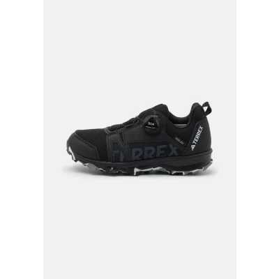 Obrázek Adidas Terrex Agravic BOA R.RDY Unisex Trekingové boty core black/footwear white/grey pro děti, Velikost: 38 2/3 Textil/umělé vlákno