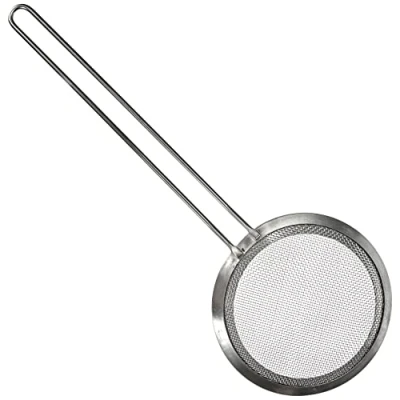 Obrázek Ilsa Pěnová lžíce z ušlechtilé oceli, 13 cm, kov, stříbrná, centimetr