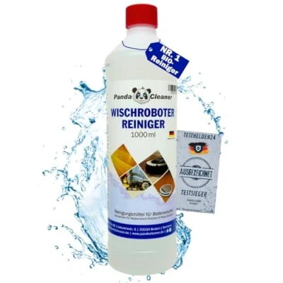 Obrázek PandaCleaner 1l bio čisticí prostředek pro robotické stěrače robotický čistič podlah čištění všech bez šmouh a materiálu šetrné k