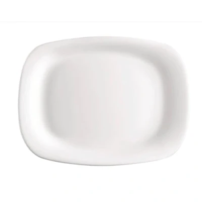 Obrázek Rocco Bormioli Rechteckiger weißer Teller aus der Parma Kollektion Maße 20 x 28 cm
