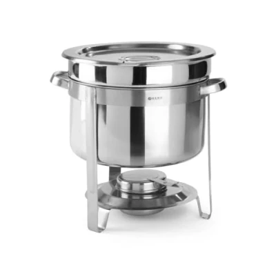 Obrázek HENDI 472507 polévky Chafing Dish, stříbrná, 8,0 litru