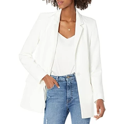 Obrázek The Drop Blake Long Blazer, slonovina, XS
