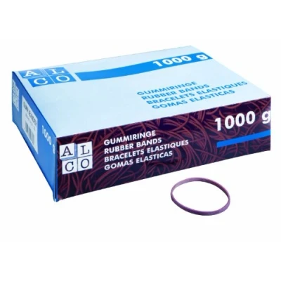 Obrázek ALCO Albert 746 Gumové kroužky červené Ø 85 mm, 1 kg,
