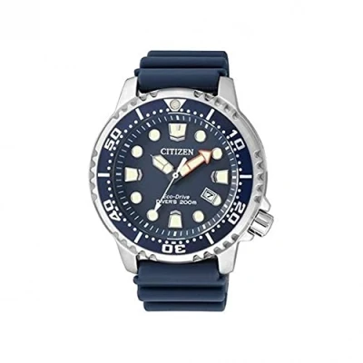 Obrázek Citizen Pánské analogové náramkové Hodinky Eco Drive s gumovým páskem Promaster Marine, modrá,